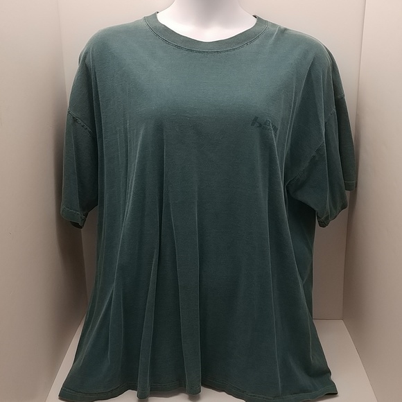 B.U.M. Sport men's vintage short sleeve t-shirt XL green logo front/back - Picture 14 of 14